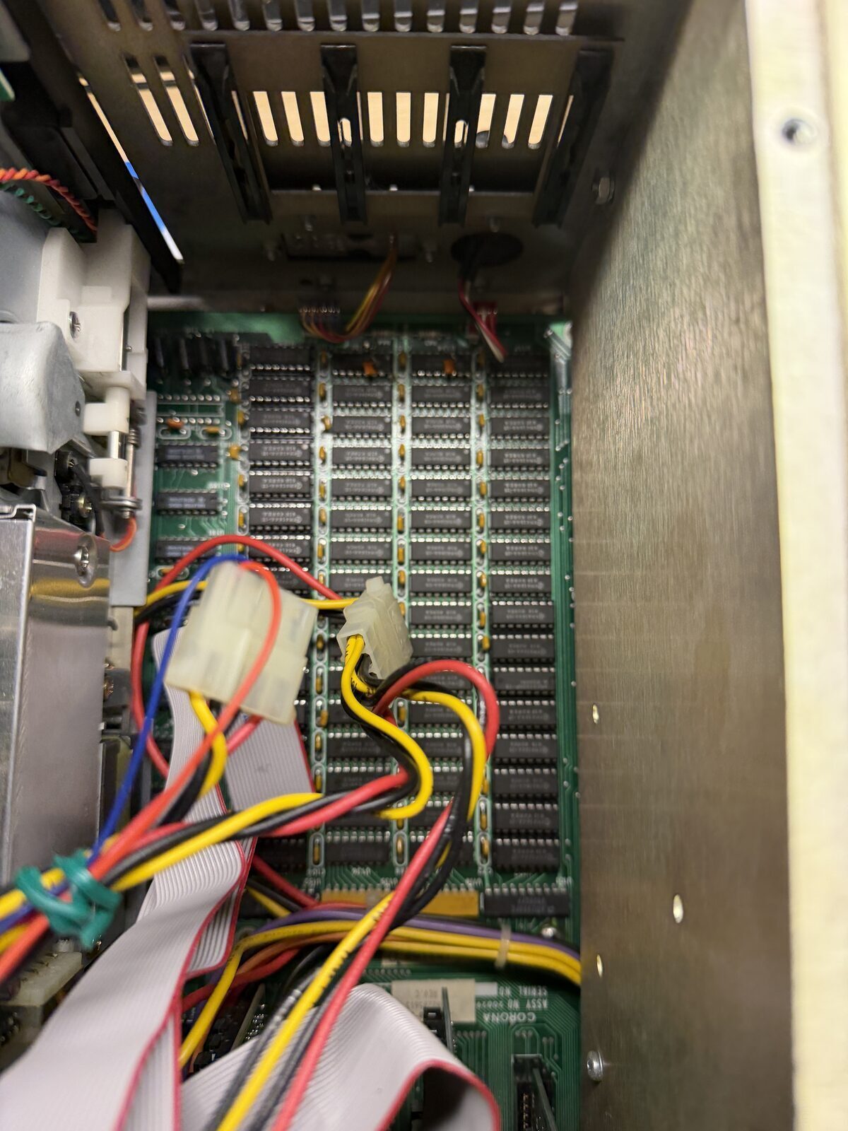 Covers removal doesn't grant much access to the motherboard