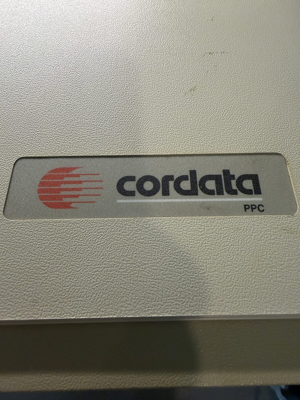 Cordata badge on the PPC-400