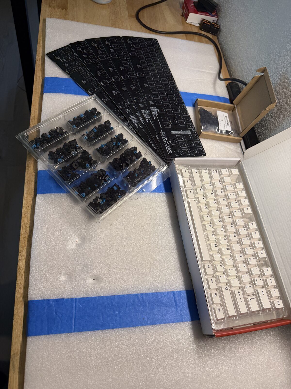 Replacement PET keyboard PCB after fabrication